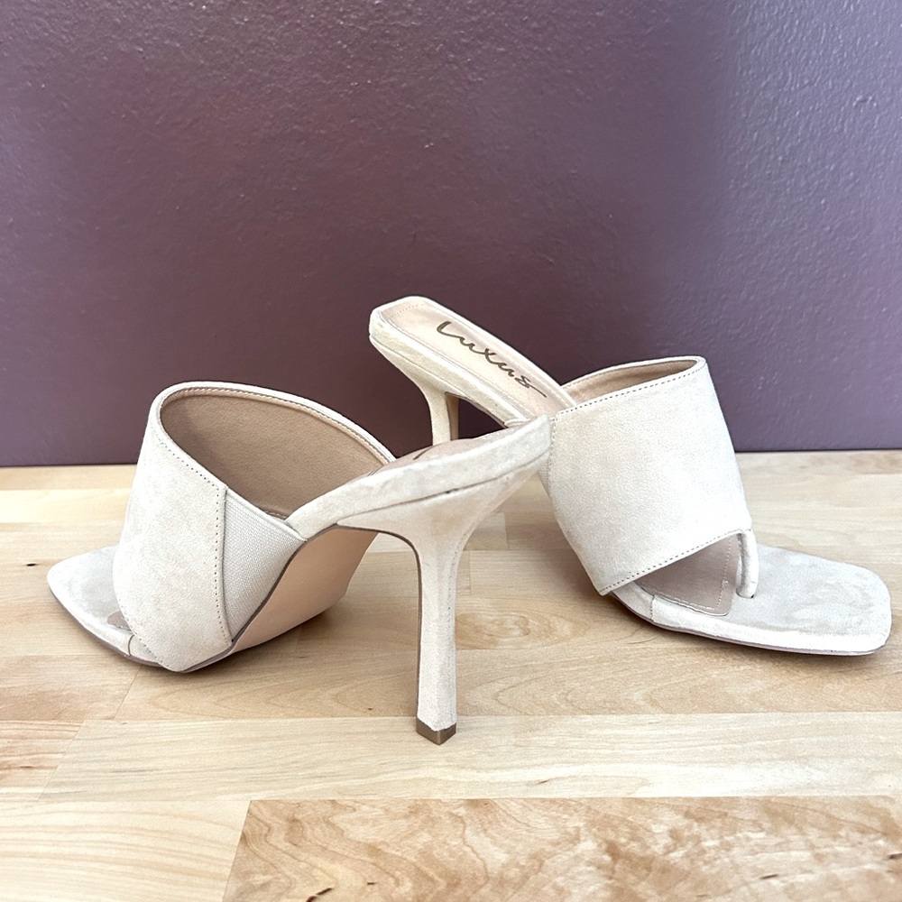 Suede sandals